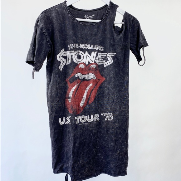 Bravado Tops - Rolling stones rock chic graphic t-shirt